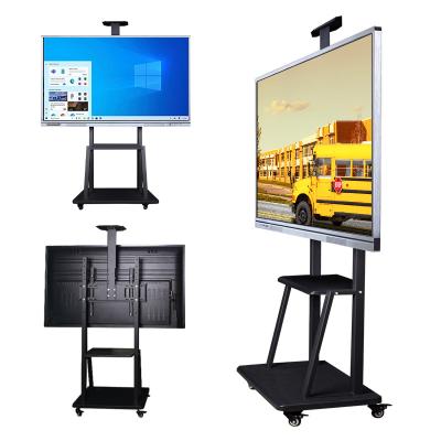 China 86 inch school teaching weier interactive whiteboard smart board lcd display portable touch screen panel for school for sale