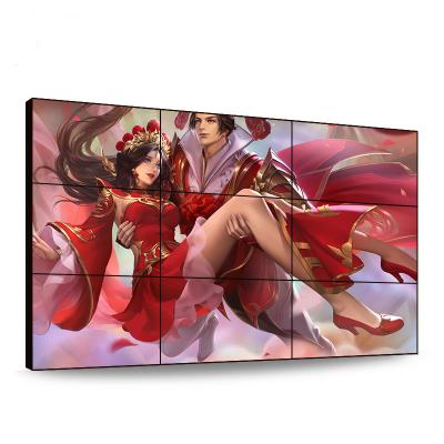 China Weier Indoor 43 49 55 65 Inch 2X2 Vertical LCD Wall Screen Panel Video Players Advertising Players LCD for sale