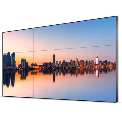 China Weier Indoor 43 49 55 65 Inch 4x4 Ultra LCD Wall 4K Advertising Screen Video Display Splicing Screen for sale