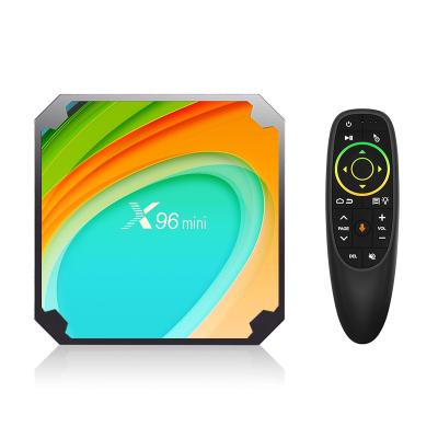 China Cheap price x96 mini Amlogic S905W 4k TV box 2gb 16gb RAM 2021 OEM/ODM android tv box weier set top box for sale