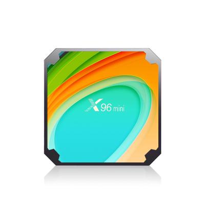 China OEM/ODM TV Box X96 Mini Quad Mini TV Box Android Amlogic S905W Weier Core 1G+8G 4k X96 Smart TV Box for sale