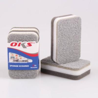 China Sustainable Sponge Scourer Dish Washing Kitchen Cleaning OKS-2886A Oks Sponge for sale