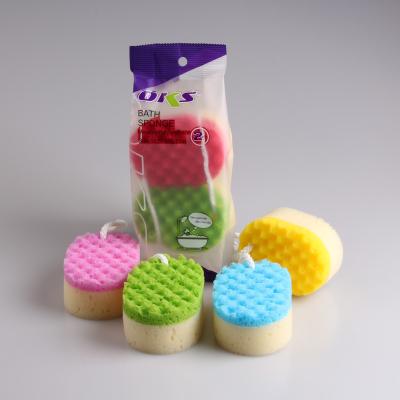 China Sustainable Natural Soft Bath Series Soft Bath Sponge Kids Bath Sponge OKS-3017 Eco Friendly Oks Sponge for sale