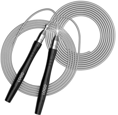 China PVC Speed ​​Steel Combination HSS Material High Speed ​​Weighted Jump Rope for sale