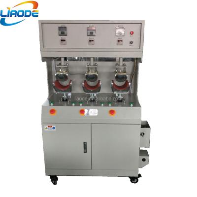 China LA-4-1 Automatic Curved Visor Ironing Forming Machine LA-4-1 Automatic Curved Visor Ironing Forming Machine for sale