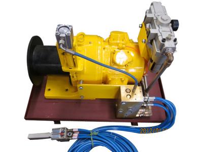 중국 단일 지원 피스톤 타입 Pneumatic Winch Hoist JQH-5×48QB 당기 및 들어올리기 위해 판매용