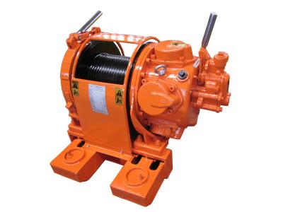 China Auto Brake Pneumatic Air Winch Remote Controlled JQHS-80×10 for Lifting and Pulling for sale