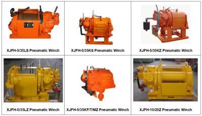 Chine Type de piston Winches pneumatiques Fonctionnement en douceur 0,6-0,8 MPa Pour les champs pétrolifères à vendre