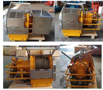 China Vertical Manriding Winch Overload Protection and Safety Features CE Certified for sale