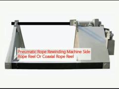  Pneumatic Rope Rewinding Machine Side Rope Reel Or Coaxial Rope Reel