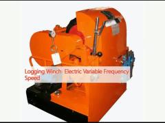 Logging Winch  Electric Variable Frequency Speed 