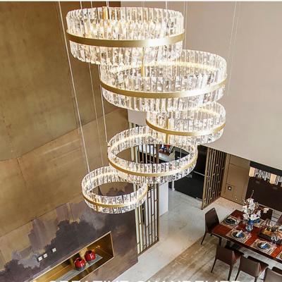 China Modern Hotel ABS Energy Saving Modern Buying Indoor Big Size Customized Led Chandelier Light for sale