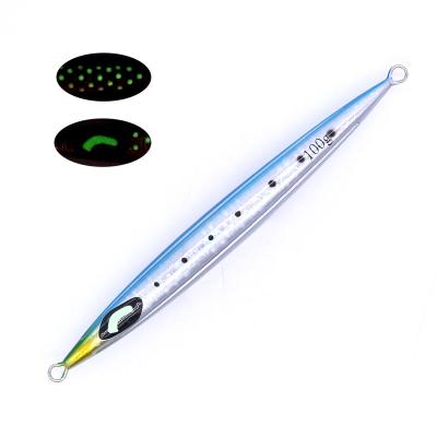 China AOCLU Alloy Gear Jig Lead Lure 100g 150g 200g 250g 300g 1PC Saltwater Metal Baits Deep Sea Fishing for sale