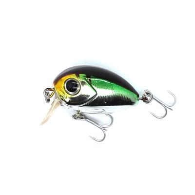 China ABS Plastic AOCLU Mini Floating Crankbait 30mm Minnow Shad Crankbait Fishing Hard Lure With Moving Balls For Freshwater Fishing for sale