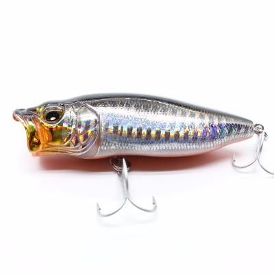 China AOCLU ABS Snap 80mm 15g Topwater Walk Dog Bait Minnow Crank Wobbler Hard Fishing Tackle with VMC Moving Hook and Balls for sale