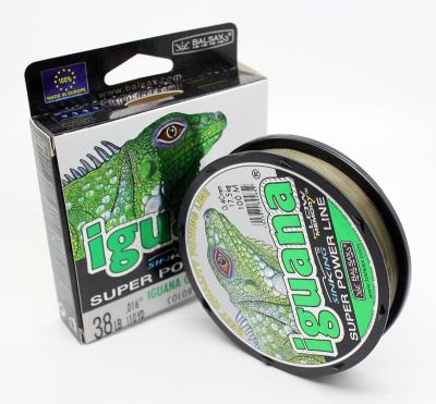 China Balsax sink line iguana branded fishing line/braided sinking line, super power 4lb-48lb for freshwater and saltwater for sale