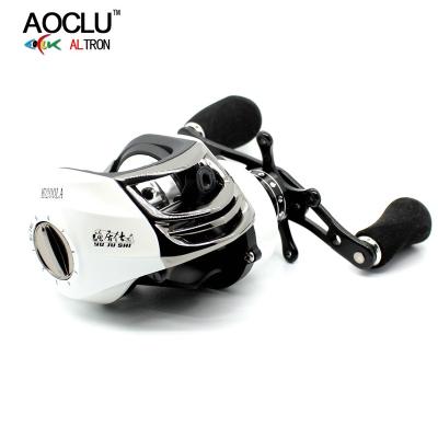 China AOCLU Baitcasting Reel 7+1 Stainless Steel Max Drag Power Super Soft Ball Bearings to 8KG Right/Left Handed Fishing Reel for sale