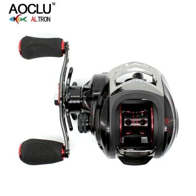 China AOCLU Baitcasting Reel 8+1 Stainless Steel Max Drag Power Super Soft Ball Bearings to 8KG Right/Left Handed Fishing Reel for sale