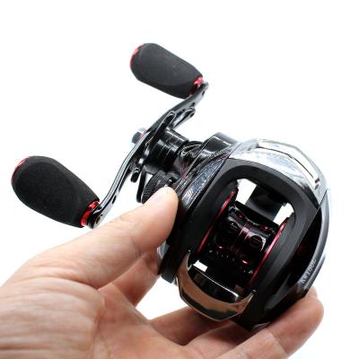 China AOCLU Baitcasting Reel 8+1 Stainless Steel Max Drag Power Super Soft Ball Bearings to 8KG Right/Left Handed Fishing Reel for sale