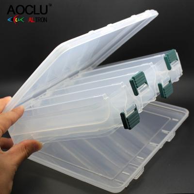 China PE Double Sided 14 Compartments Fishing Tackle Tools Box For Fishing Lure Hooks Float Line Fishing Accessories Sinker Jig Box for sale