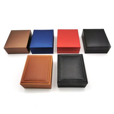 China Customizable LOGO Badge Gift Box Lid Hinge Base USB Flash Drive Packaging Case Disposable Jewelry Gift Box for sale