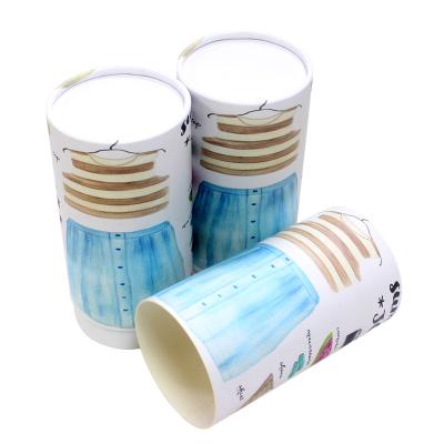 China Handmade Eco Friendly Packaging Tube For Essential Oil With Cosmetic Paper Tube Use for sale