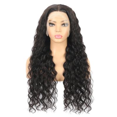 China Body Wave LTHAIR 13x4 HD Glueless Full Lace Wigs Frontal Hair Pre Plucked With Baby Hair Water Wave Wigs Hair For Black Women for sale