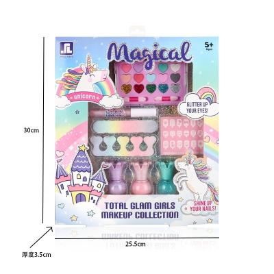 China ABS Plastic Manufacturer Wholesale Set Kid Real Life Fake Nails Makeup For Kids for sale