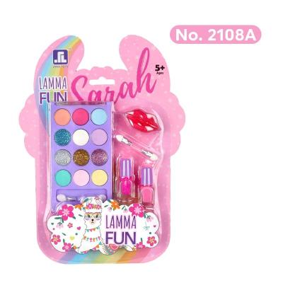 China ABS Plastic Child Lip Gloss Girl Makeup Sale Set Good For Kids Real for sale