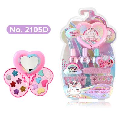 China Fashion ABS Plastic New Design Private Label Polish Kids Nail Polisher Tool Child Makeup Set for sale