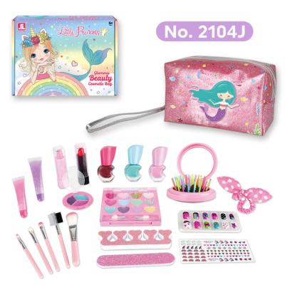 China Glass Bottle High Grade Kids Makeup Kit Makeup Set Kids Girls Kids Cosmetic Set for sale