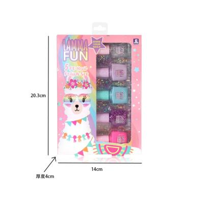 China Chinese Manufacturer Kit Kids Carry Makeup Kid Glass Bottle Nail Polish Set for sale