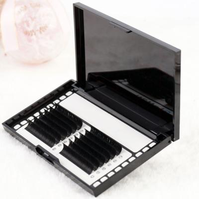 China Lash Trays Cashmere Individual Eyelash Mink/Silk Single Las Extension 25mm Bulk Supplies Lashextensions Faux Siberian Mink Korean for sale