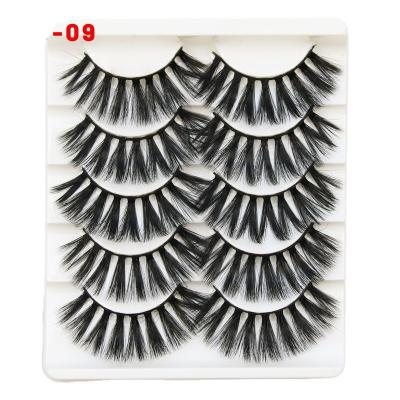 China Best Thick Selling Boxes For Lashes Mink Lashes Custom Eyelash Strips Synthetic Mink Lashes for sale