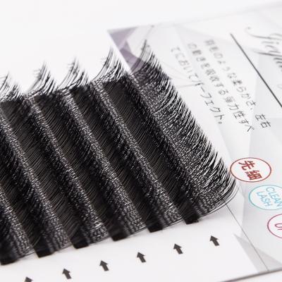 China Wholesale YY Fans Volume Premade Colored Eyelash Extension Lashes for sale