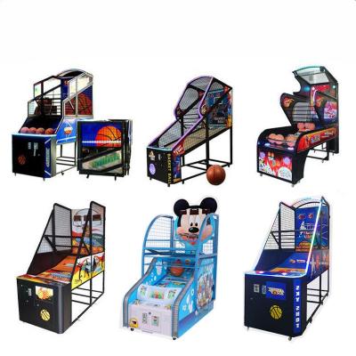 China Luxury Factory-made Coin Operated Basketball Shooting Game Machine Basketball Shooting Coin Machine For Game Center for sale