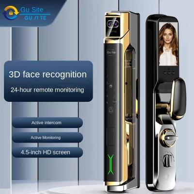 China Youzhiyunjia D29Full Automatic Smart Lock WiFi Wireless Fingerprint Password RFID Card App Digital Door Lock With Camera for sale