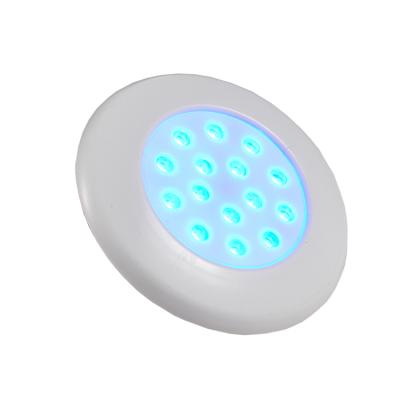 China 100% Waterproof New Design Plastic Material IP68 12v AC DC RGB Underwater Spa Swimming Led Pool Lights for sale