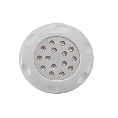 China 100% 12v Ip68 waterproof plastic material wall mounted underwater lights for swimming pools led pool lights for sale