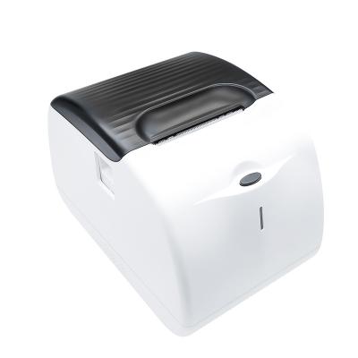 China Black and white portable desktop label printer machine with 48mm printer roll up thermal paper and label GP-W481 for sale