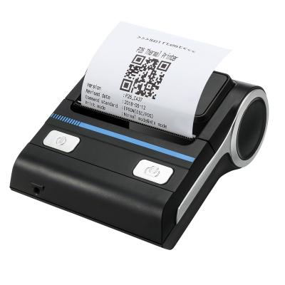 China Mini Portable Black And White Thermal Printer With BT For Label Printing 80mm Pocket Printer Printing Size GP-P26 for sale