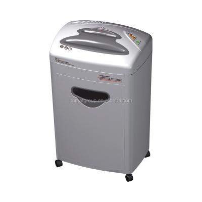 China Super Silent Card Electricity Power Micro Cross Cut Desktop Paper Shredder With Separate CD Slot for sale