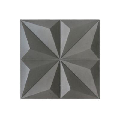 China Modern Triangle Bathroom Concrete Wall Tile For Home Decor for sale