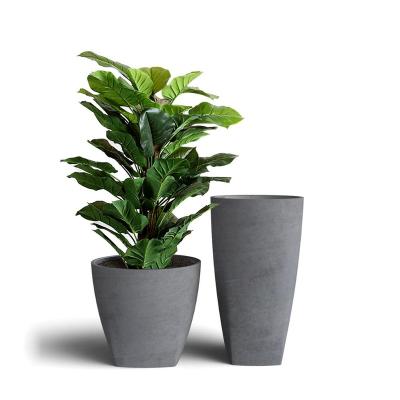 China Europe Plant Large Decorative Pots, Garden Pots And Planters, Fiberglass Material Flower Pot for sale