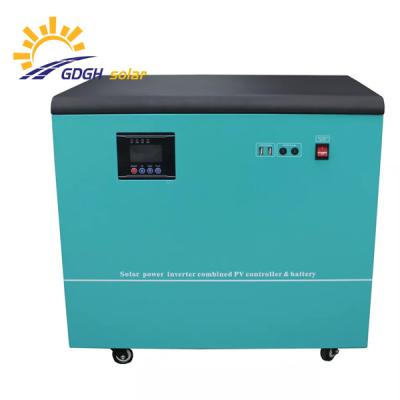 China 3000w home solar generator 48v 3kw built in 5120wh lithium battery solar power station all in one solar system for sale