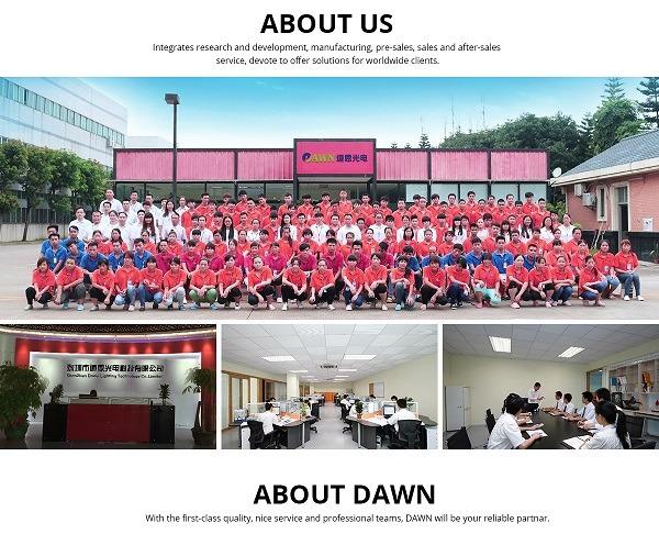 Verified China supplier - Shenzhen Dawn Lighting Technology Co., Limited