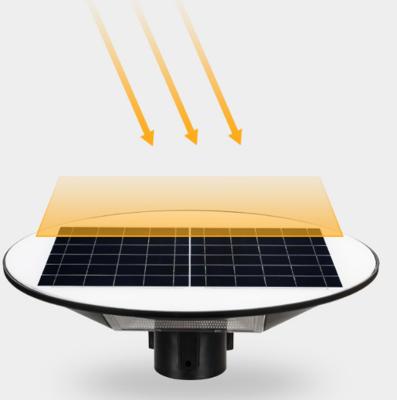 China ROAD Waterproof PIR Motion Sensor Mono Solar 10W 1600LM IP65 Solar Garden Lights Outdoor Waterproof LED Lighting for sale