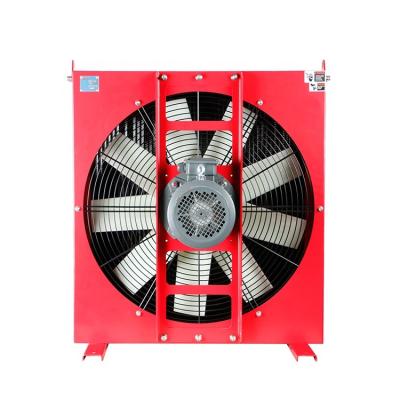 China AC380V / 220V Excellent Quick Cool Double Fins Double Fins Air Cooled Oil Cooler for sale