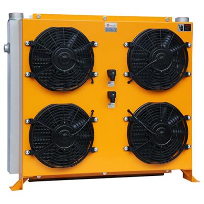 China High Quality Fast Cool 380V/220V Oil Cooler Air Heat Exchanger With Four Fans for sale