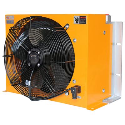 China High Efficiency 12v 24v Fast Cool Aluminum Fin Type Hydraulic Oil Cooler Fan for sale